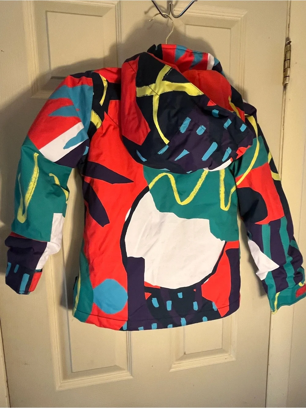 Burton Girls Elodie Snowboard Jacket XS Graphic Mix Multicolor